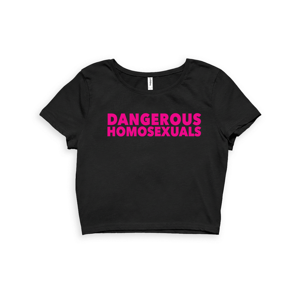 Dangerous Homosexual Crop Top