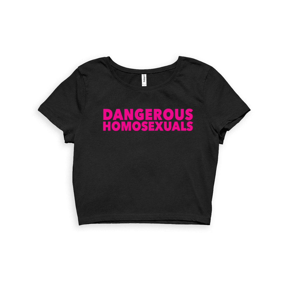 Dangerous Homosexual Crop Top